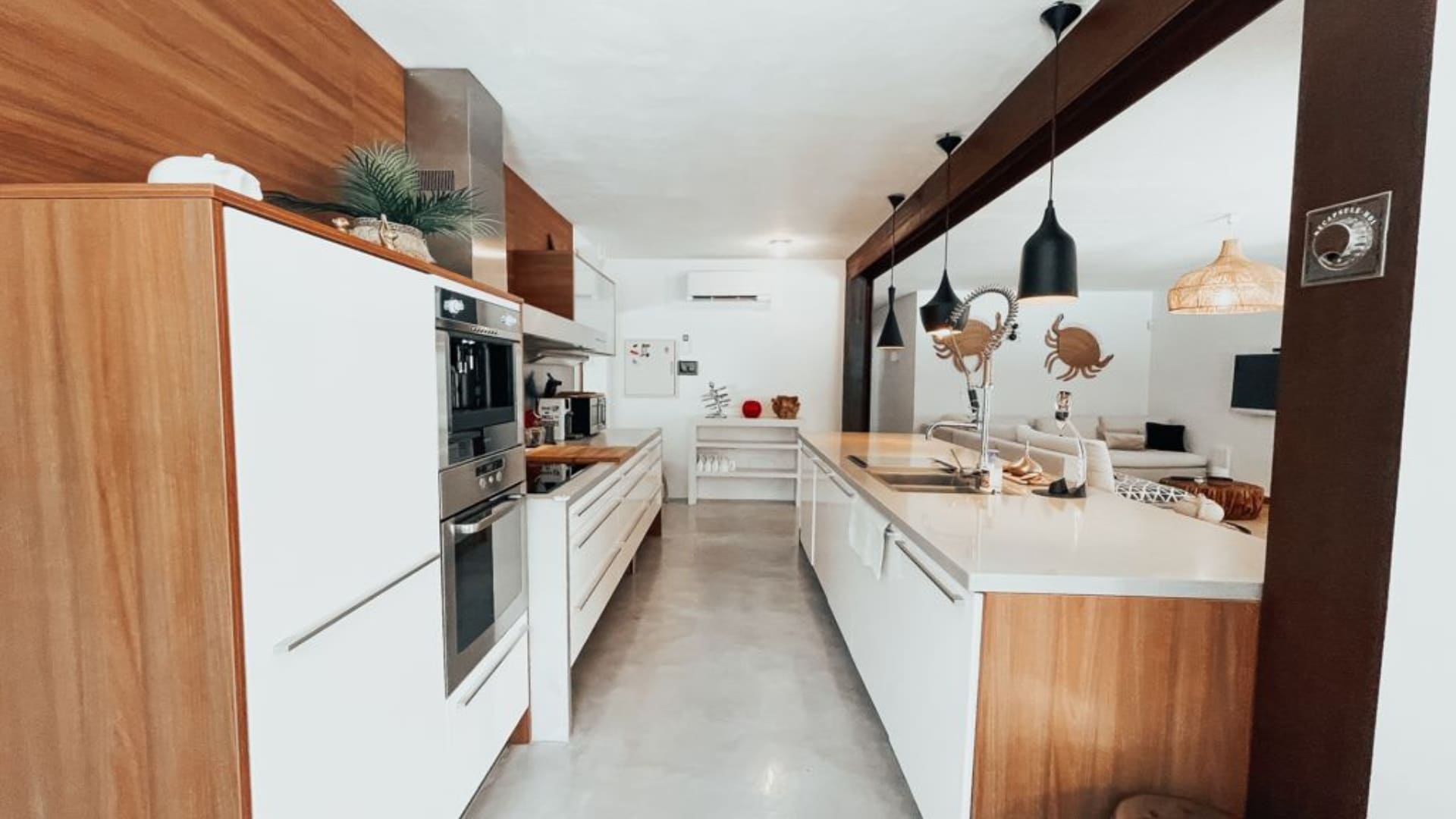Indoor kitchen