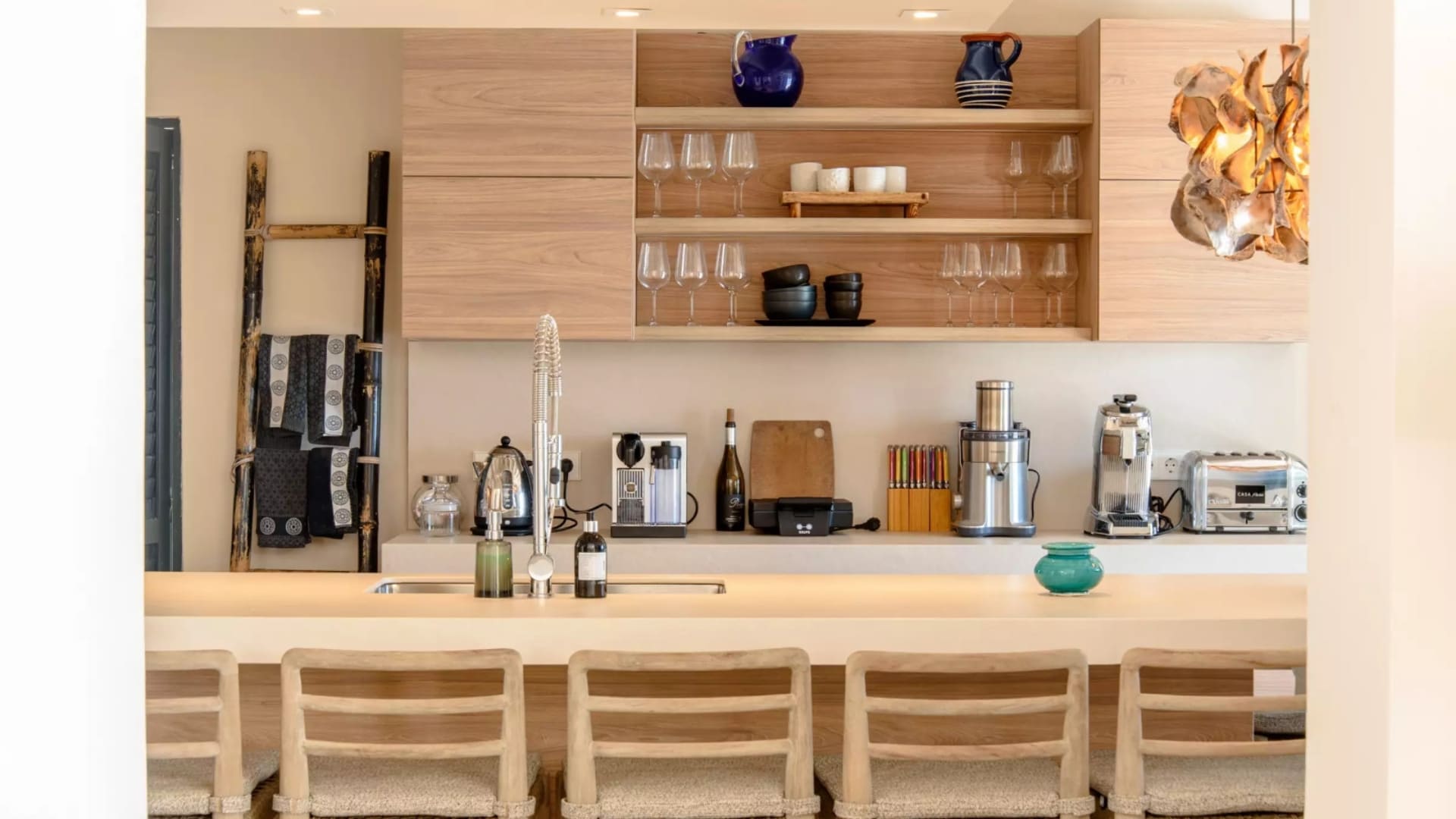Indoor kitchen