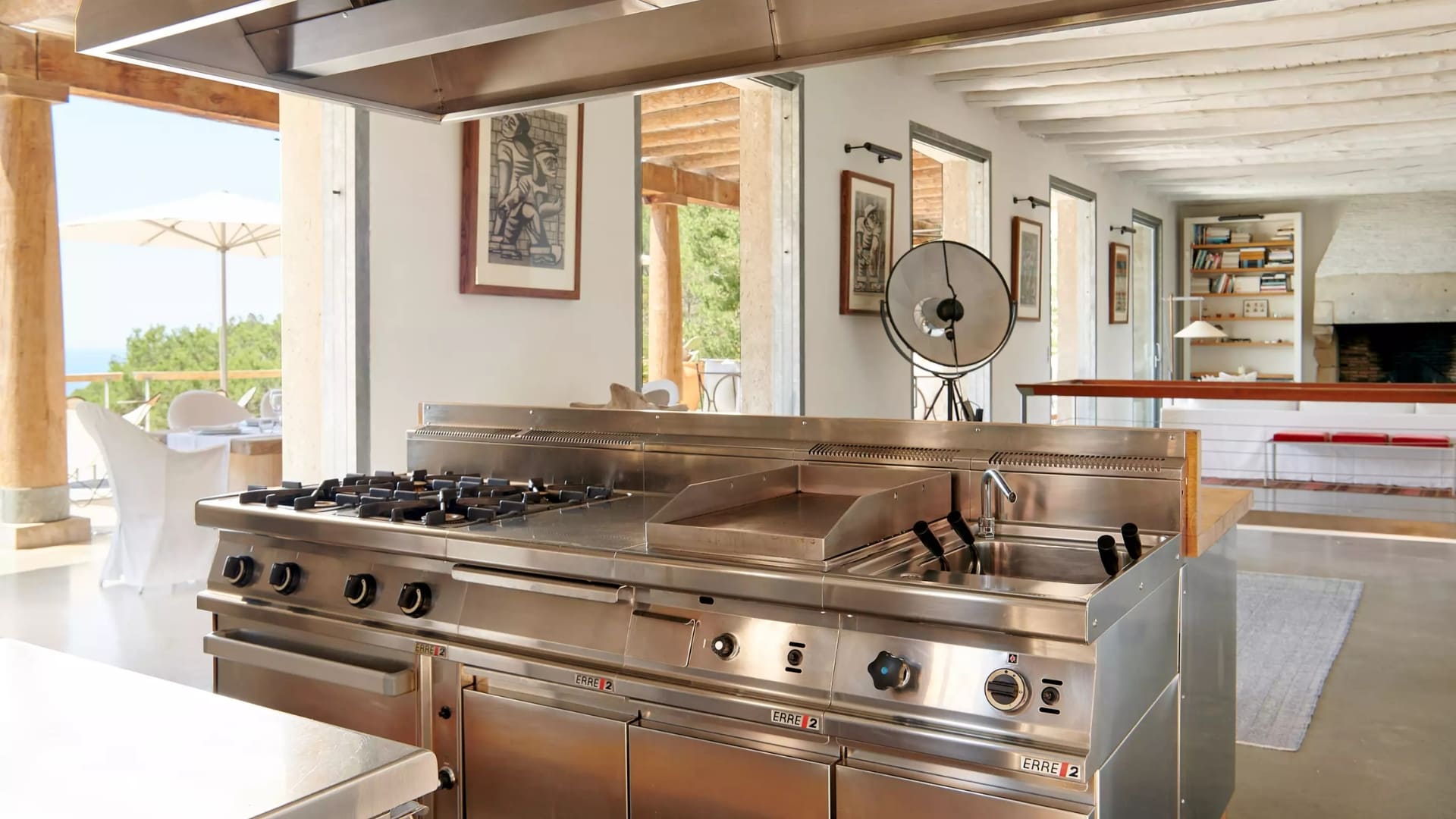 Indoor kitchen